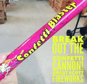 Confetti Blaster Fireworks